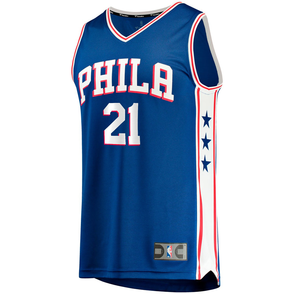 Fanatics Joel Embiid Philadelphia 76ers Big & Tall Fast Break Player Jersey