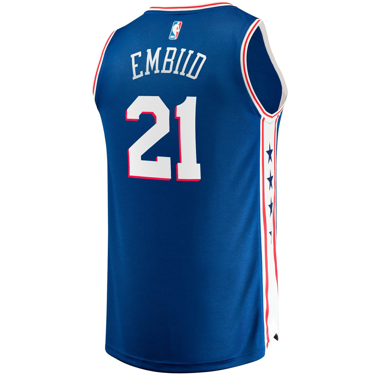 Fanatics Joel Embiid Philadelphia 76ers Big & Tall Fast Break Player Jersey