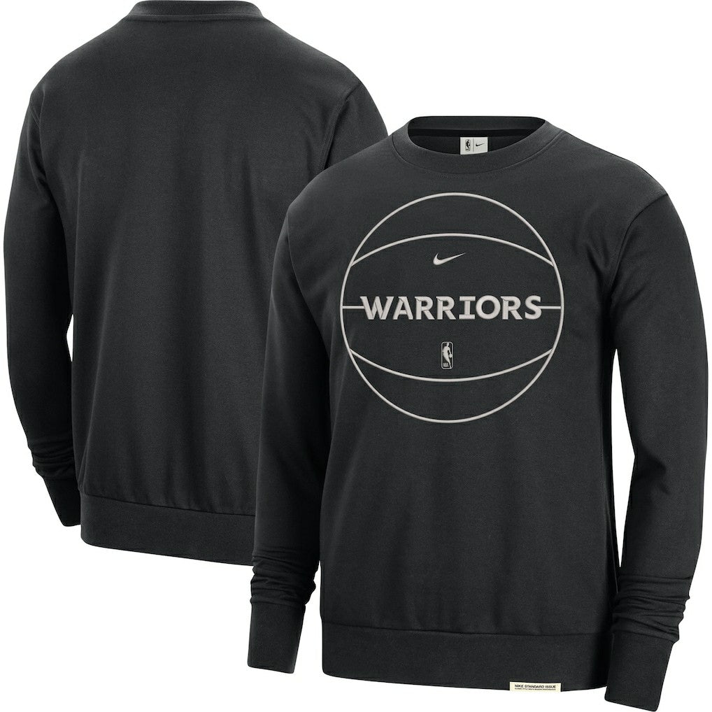 Nike Golden State Warriors 2023/24 Authentic Standard Issue Travel Performance Pullover Sweatshirt sale