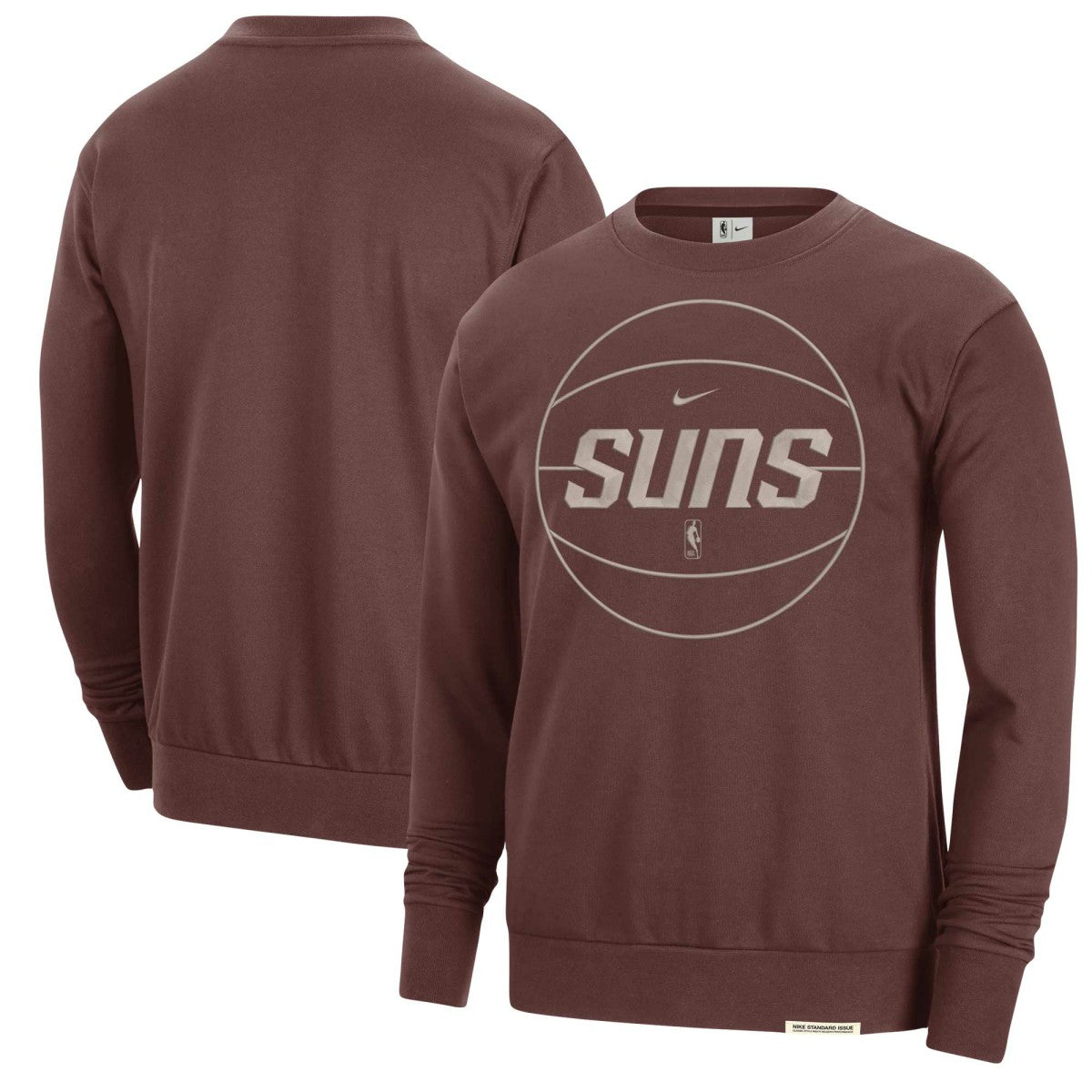 Nike Phoenix Suns 2023/24 Authentic Standard Issue Travel Performance Pullover Sweatshirt