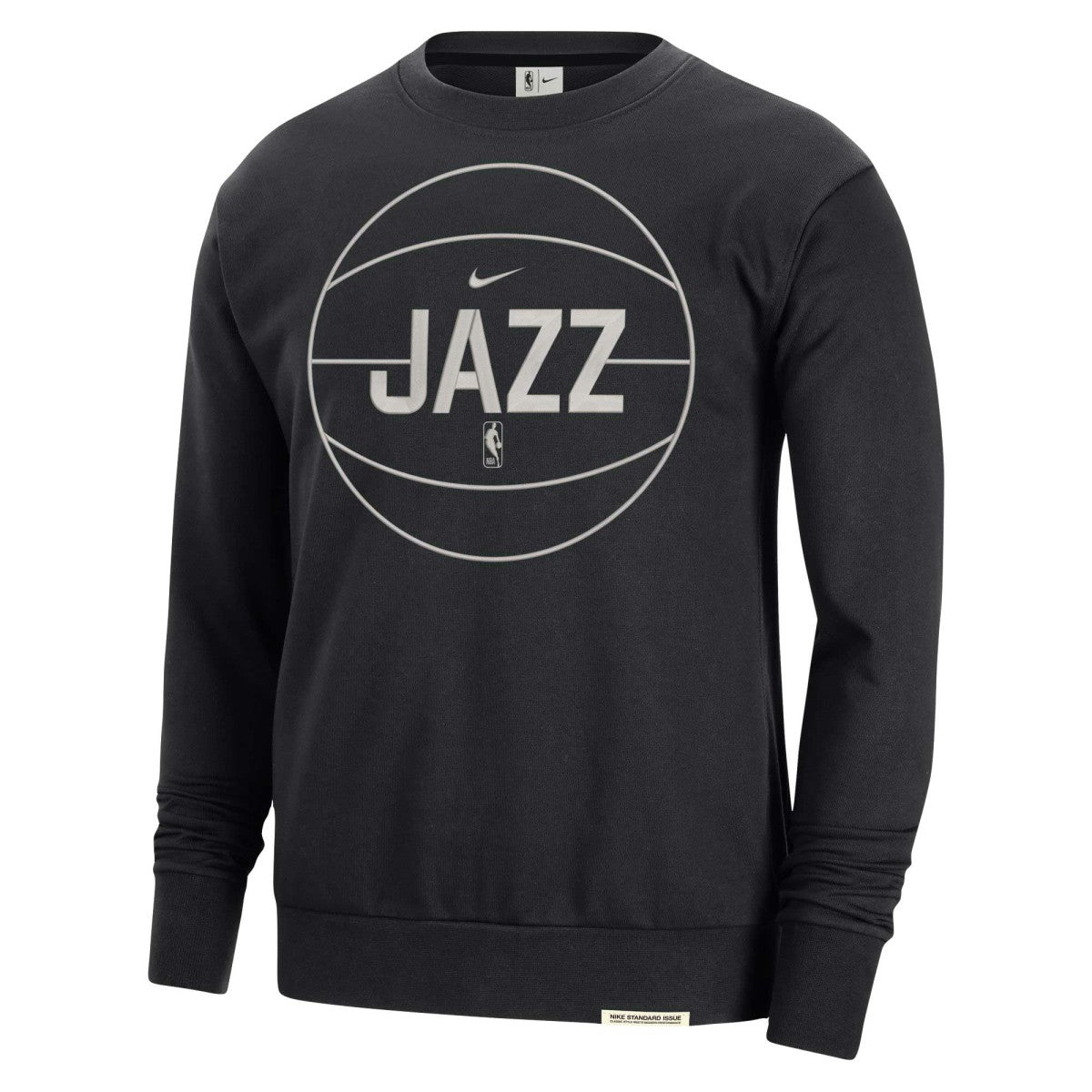 Nike Utah Jazz 2023/24 Authentic Standard Issue Travel Performance Pullover Sweatshirt
