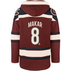 NHL Cale Makar Colorado Avalanche '47 Player Name & Number Lacer Pullover Hoodie