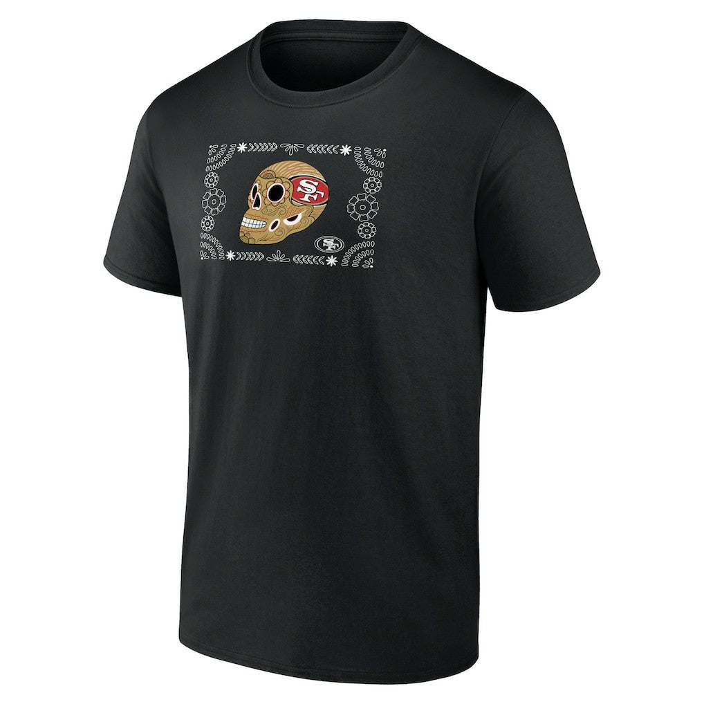 Sugar Skull T-Shirt - San Francisco 49ers T-shirts