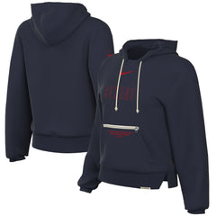 Nike Philadelphia 76ers Women's Courtside Standard Issue Performance Pullover Hoodie