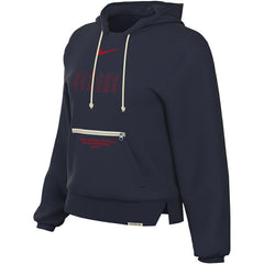 Nike Philadelphia 76ers Women's Courtside Standard Issue Performance Pullover Hoodie