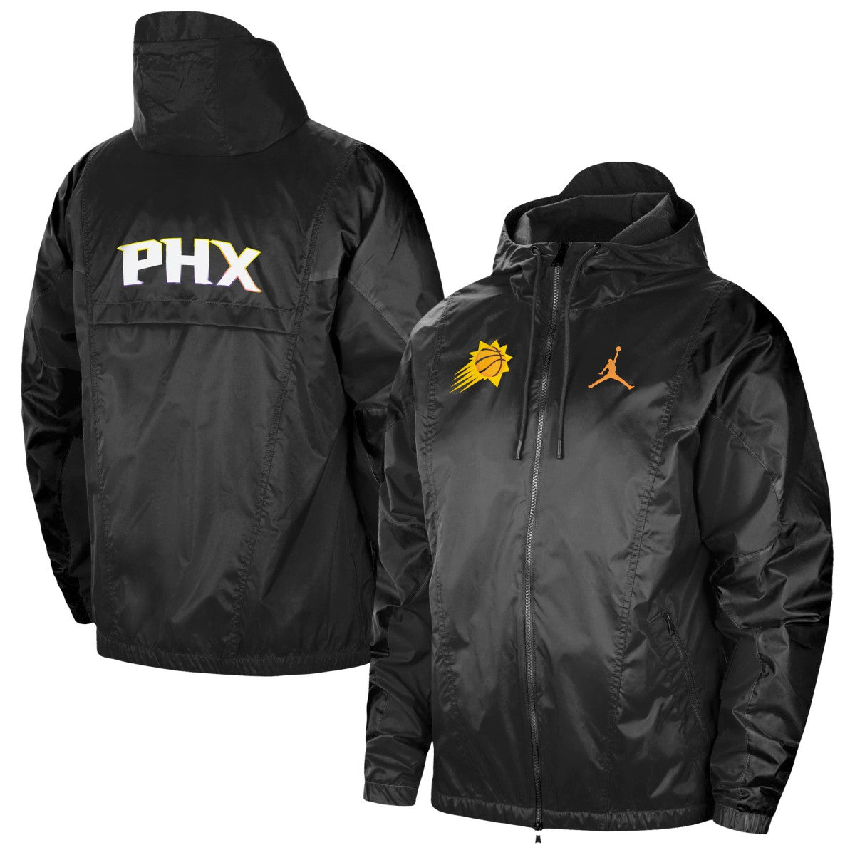Phoenix Suns Jordan Brand Authentic Statement Edition Full-Zip Windbreaker