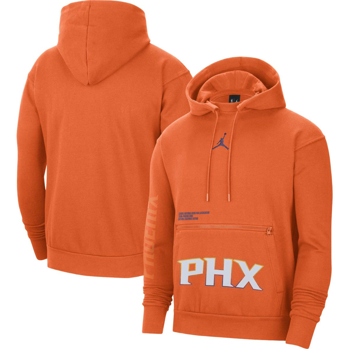Phoenix Suns Jordan Brand Courtside Statement Edition Pullover Hoodie