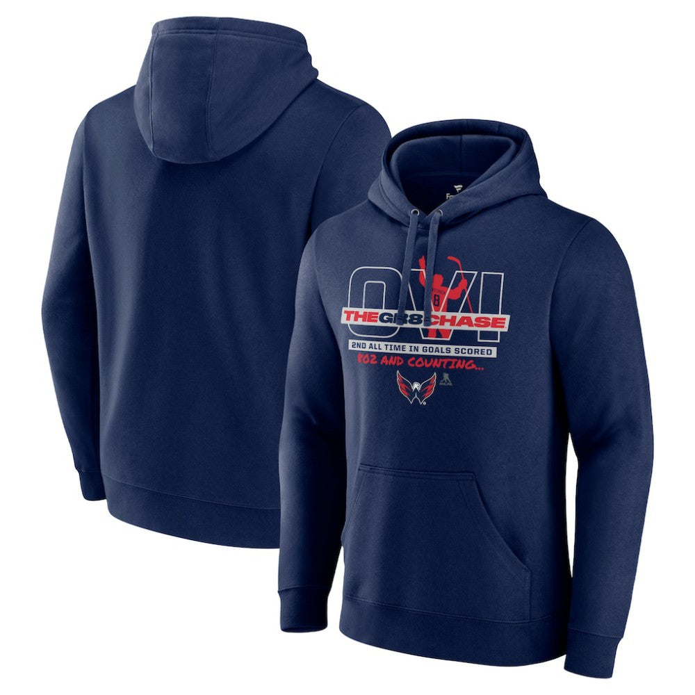 NHL Alexander Ovechkin Washington Capitals GR8 Chase Pullover Hoodie