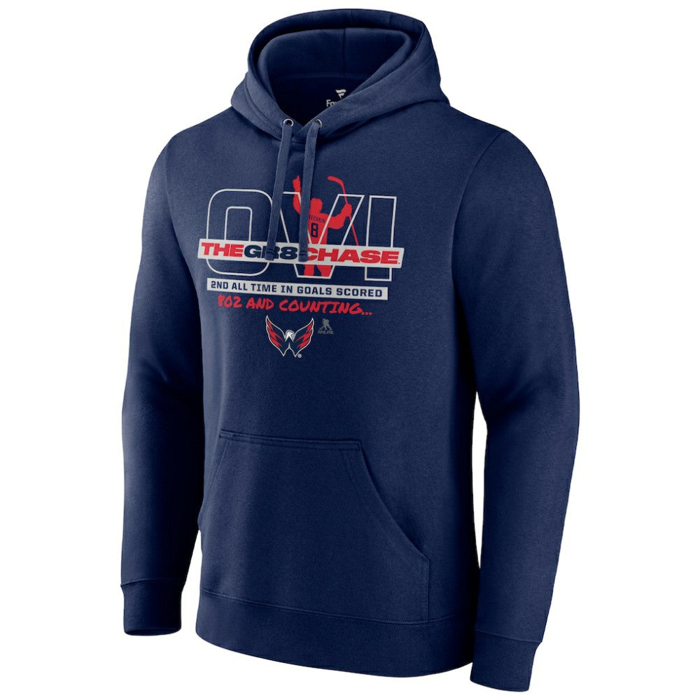 NHL Alexander Ovechkin Washington Capitals GR8 Chase Pullover Hoodie