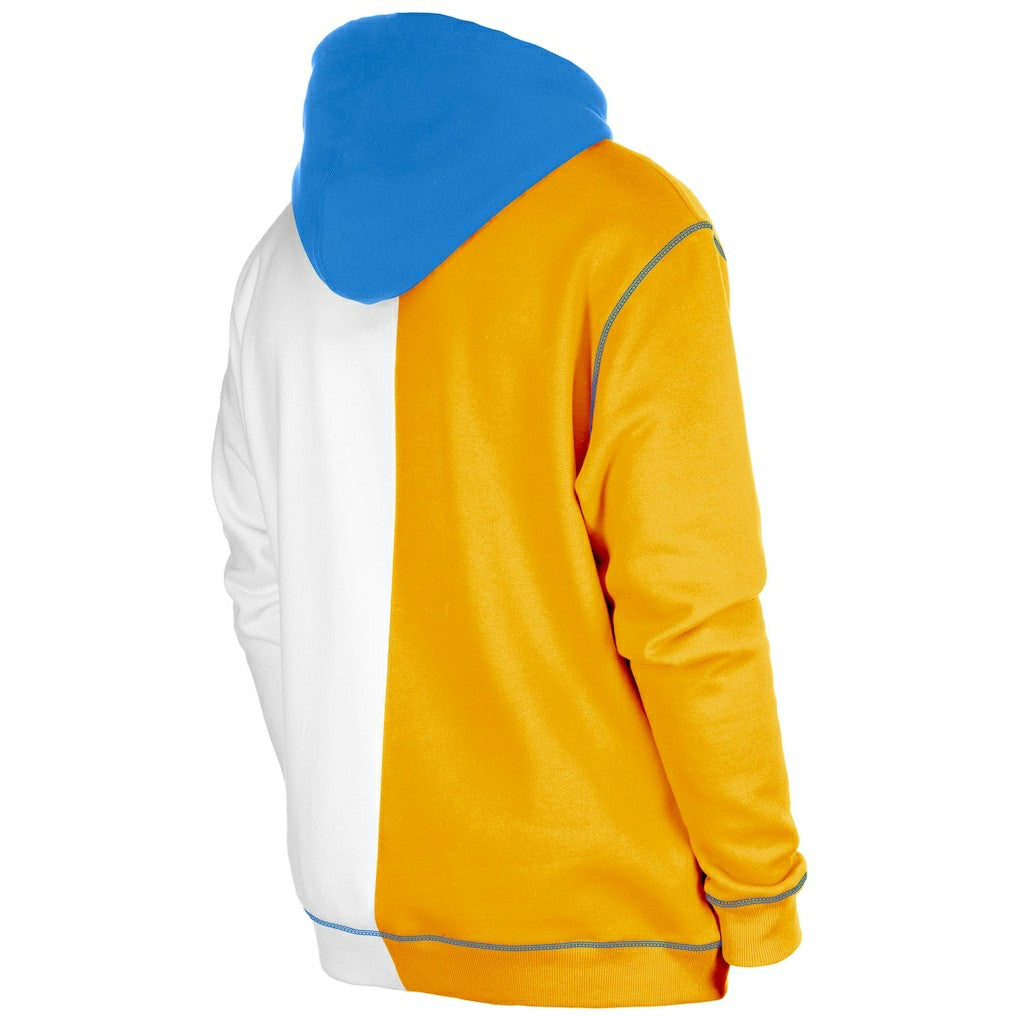 Third Down Split Raglan Pullover Hoodie - Los Angeles Chargers Hoodies