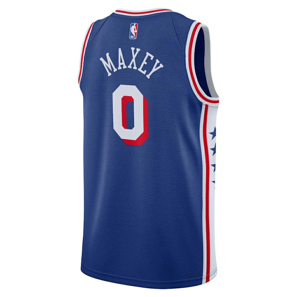 Nike Tyrese Maxey Philadelphia 76ers Unisex Swingman Jersey