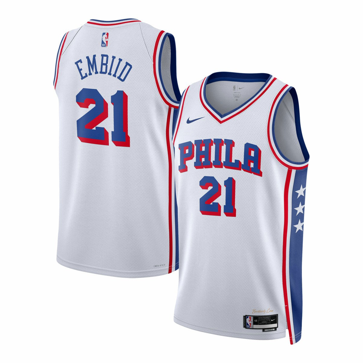 Nike Joel Embiid Philadelphia 76ers Unisex Swingman Jersey