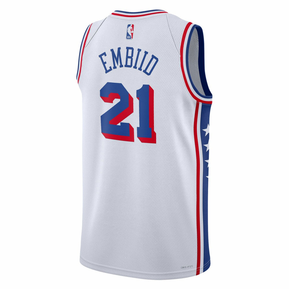 Nike Joel Embiid Philadelphia 76ers Unisex Swingman Jersey