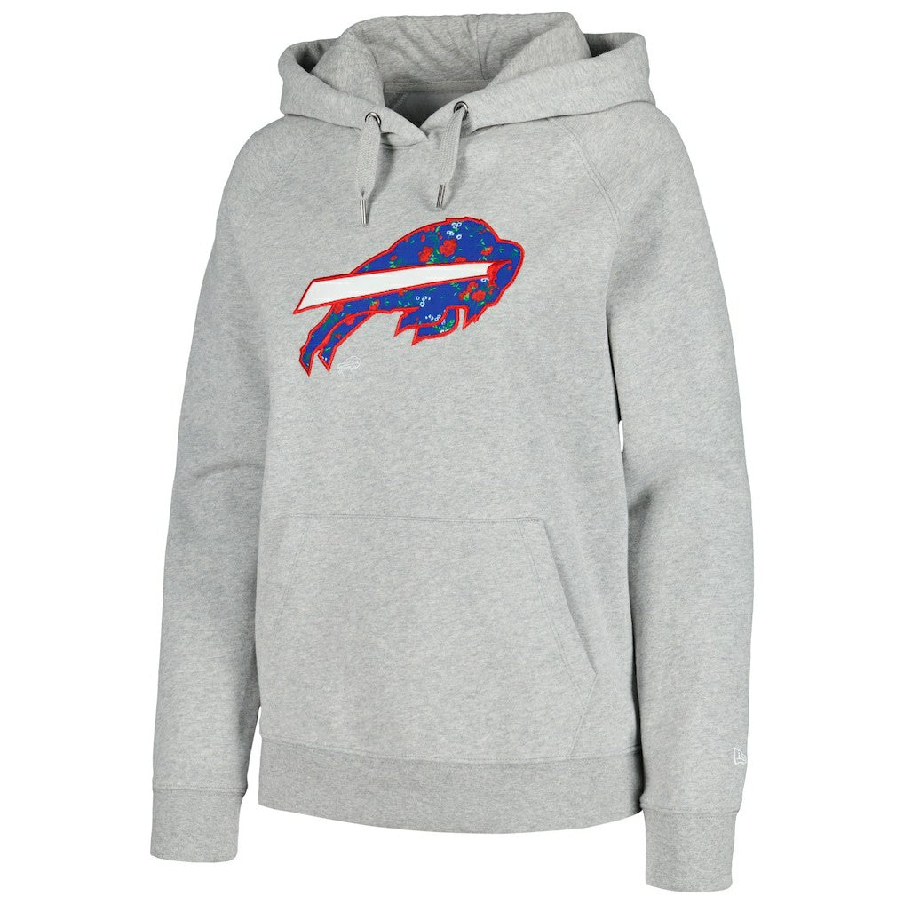 Women's Floral Raglan Pullover Hoodie - Buffalo Bills Hoodies
