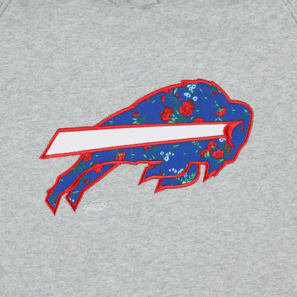 Women's Floral Raglan Pullover Hoodie - Buffalo Bills Hoodies