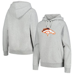 Women's Floral Raglan Pullover Hoodie - Denver Broncos Hoodies