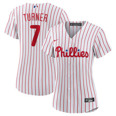 White Trea Turner Philadelphia Phillies Nike Women's Home Replica Player Jersey