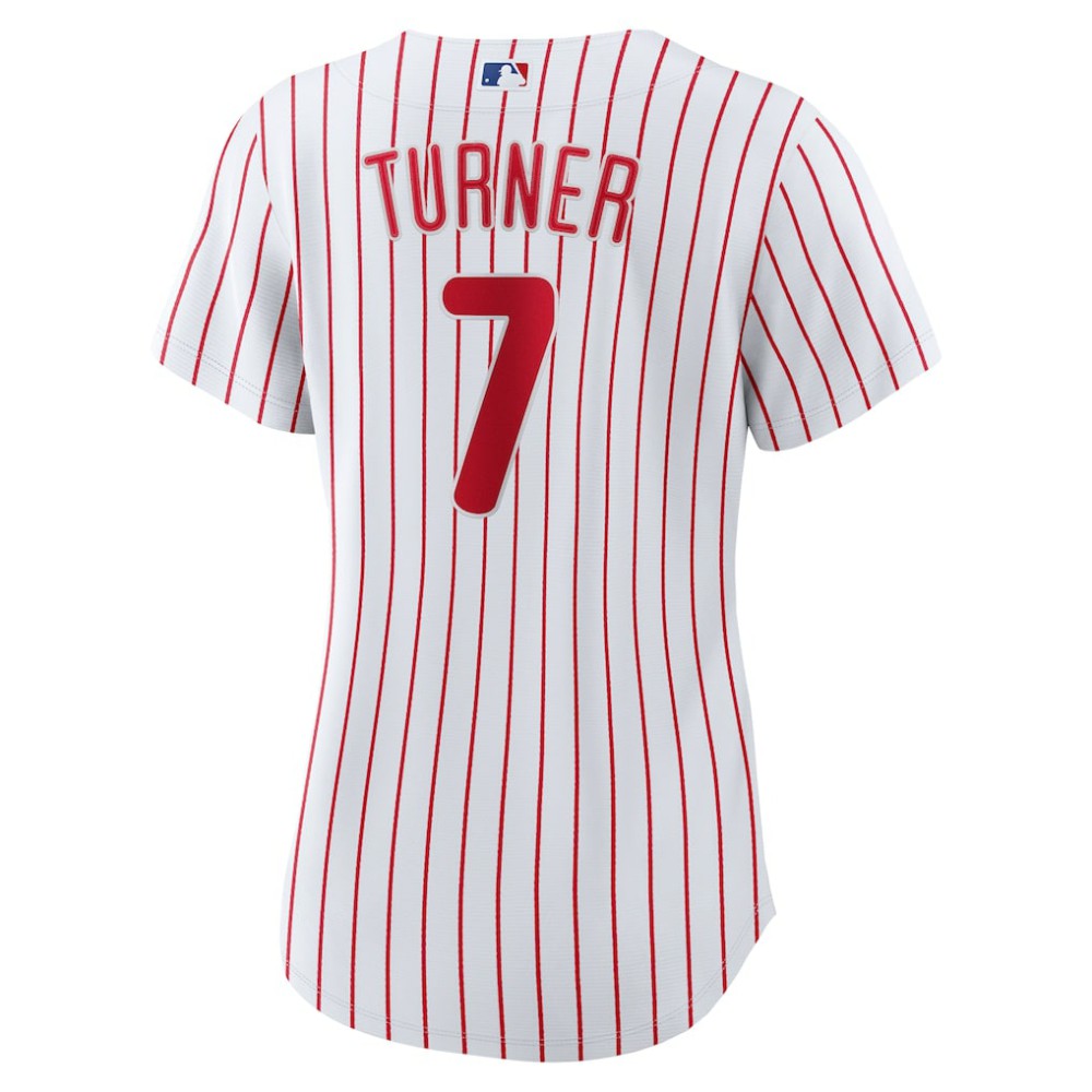 White Trea Turner Philadelphia Phillies Nike Women's Home Replica Player Jersey