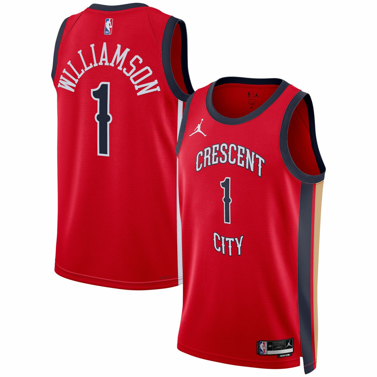 Zion Williamson New Orleans Pelicans Jordan Brand Unisex Swingman Jersey