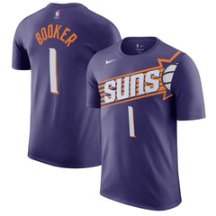 Nike Devin Booker Phoenix Suns Icon 2022/23 Name & Number T-Shirt