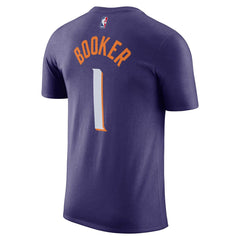 Nike Devin Booker Phoenix Suns Icon 2022/23 Name & Number T-Shirt