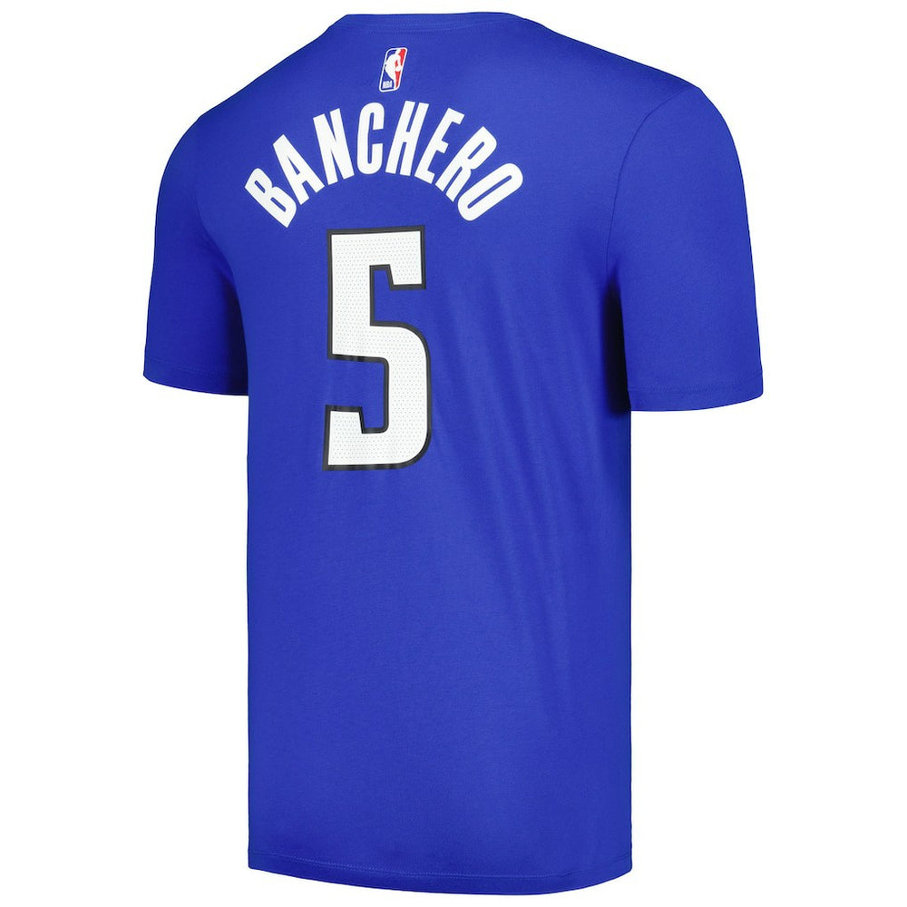 Paolo Banchero Orlando Magic Jordan Brand 2022/23 Statement Edition Name & Number T-Shirt
