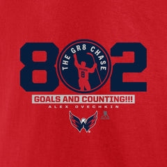 NHL Alexander Ovechkin Washington Capitals Fanatics The Gr8 Chase T-Shirt