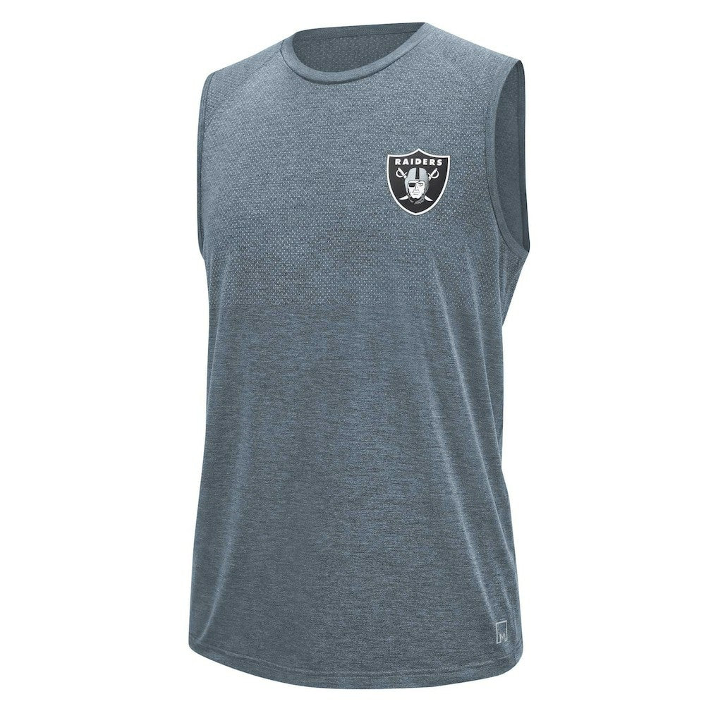 MSX by Michael Strahan Warm Up Sleeveless T-Shirt - Las Vegas Raiders T-shirts