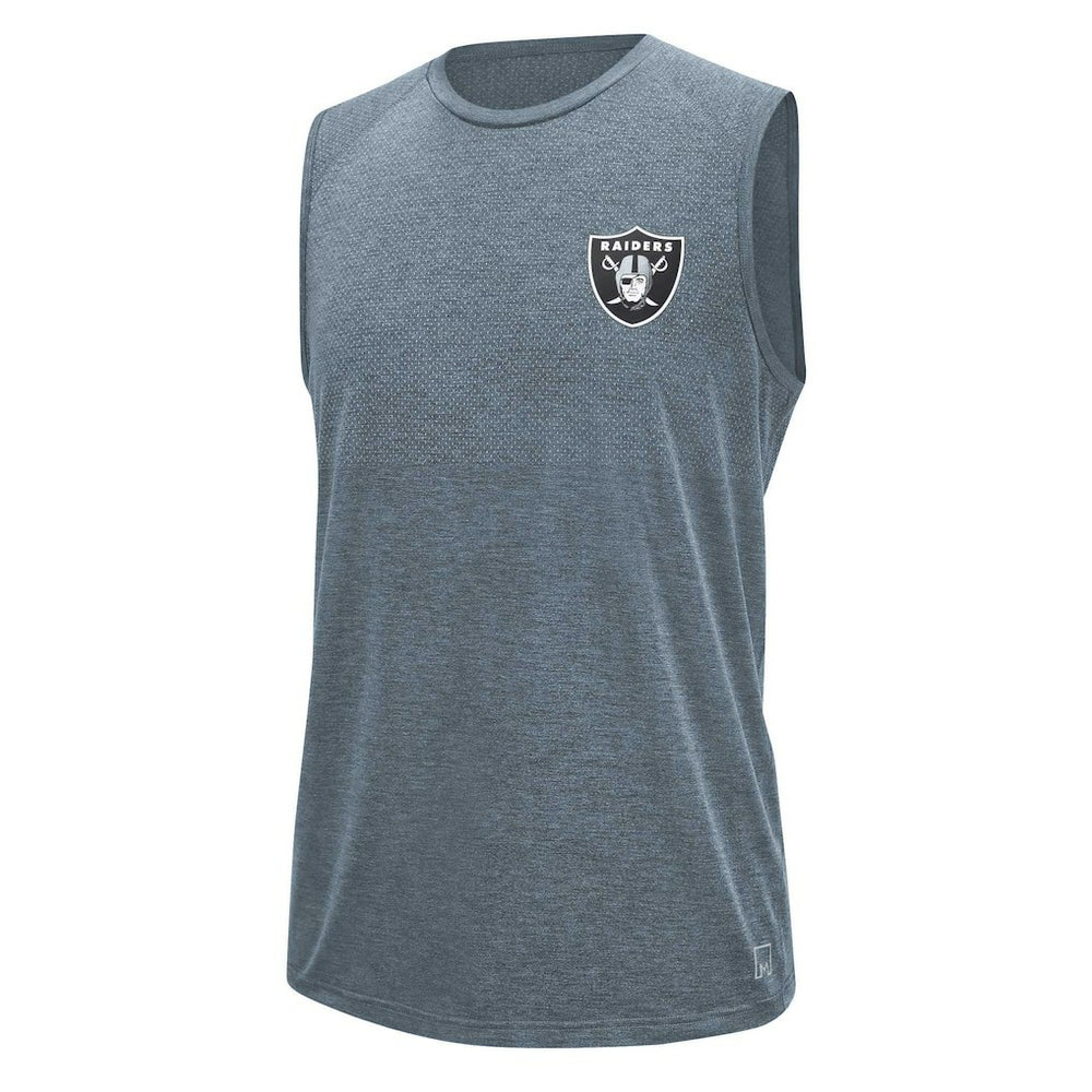 MSX by Michael Strahan Warm Up Sleeveless T-Shirt - Las Vegas Raiders T-shirts
