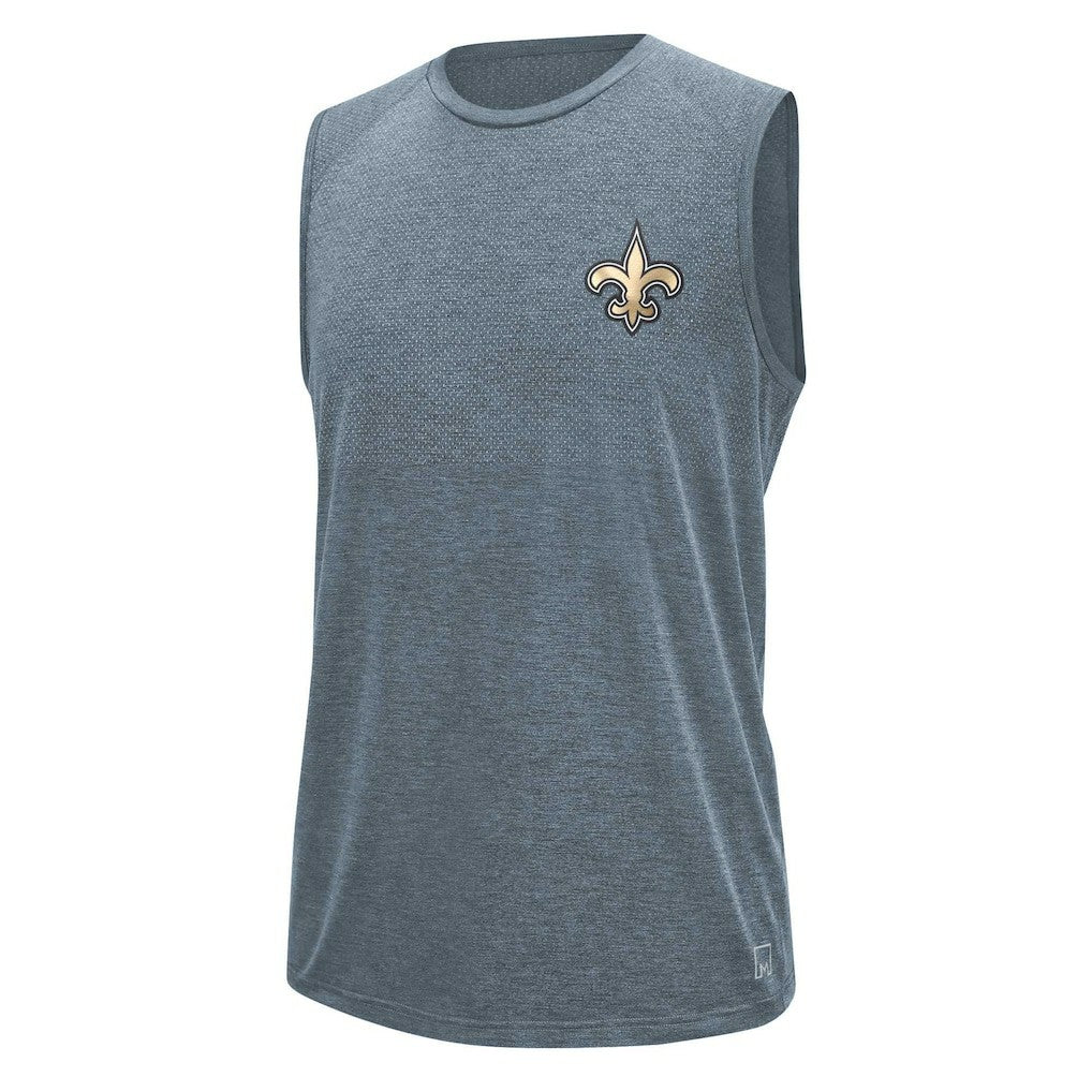MSX by Michael Strahan Warm Up Sleeveless T-Shirt - New Orleans Saints T-shirts