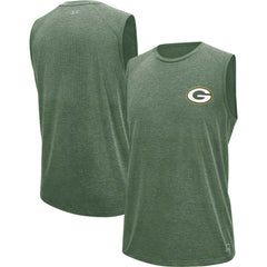 MSX by Michael Strahan Warm Up Sleeveless T-Shirt - Green Bay Packers T-shirts