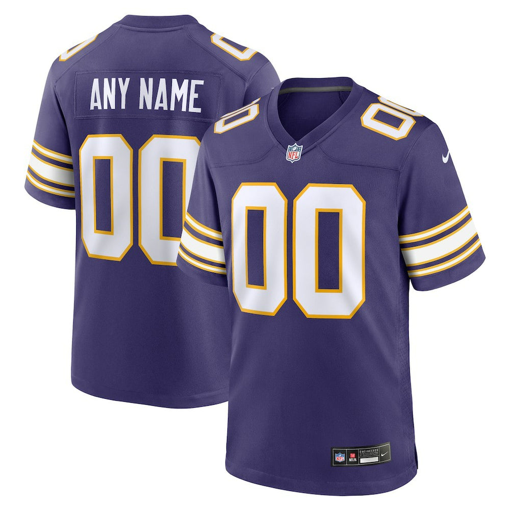 Classic Custom Game Jersey - Minnesota Vikings Jerseys