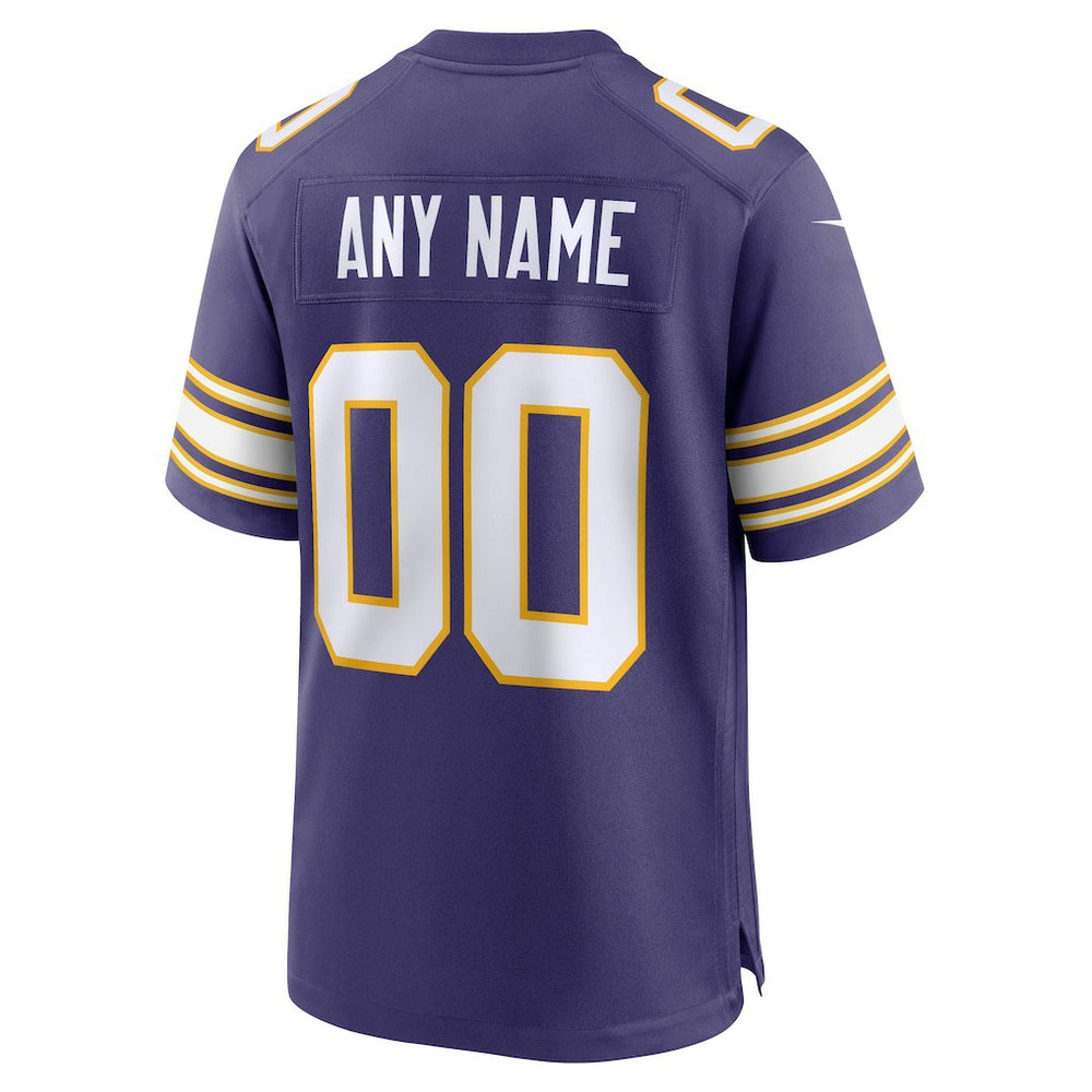 Classic Custom Game Jersey - Minnesota Vikings Jerseys