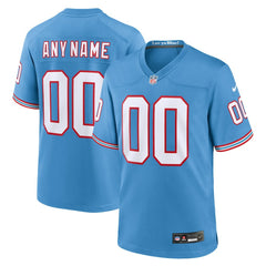 Oilers Throwback Custom Game Jersey - Tennessee Titans Jerseys