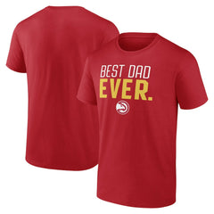Atlanta Hawks Best Dad Ever Logo T-Shirt