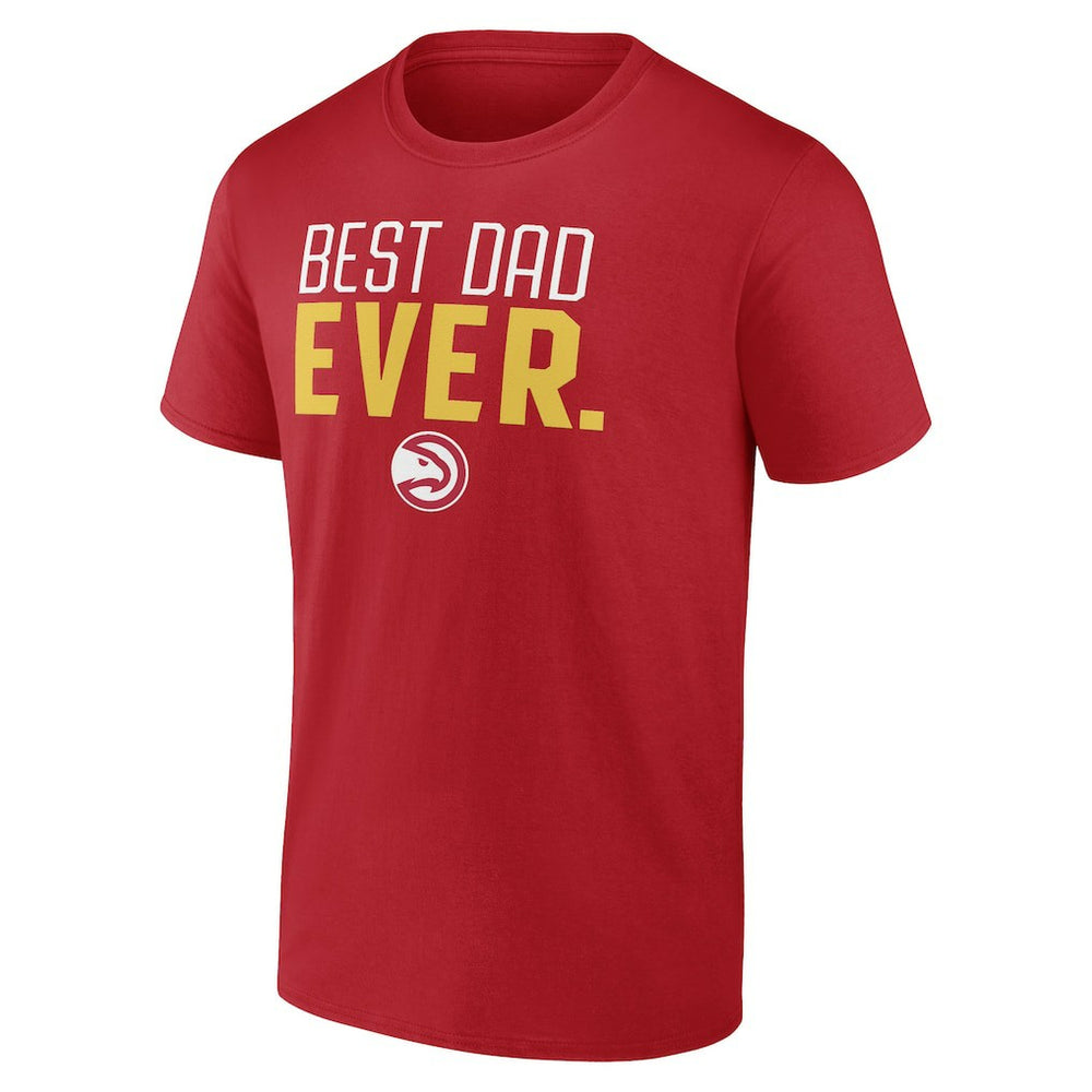 Atlanta Hawks Best Dad Ever Logo T-Shirt