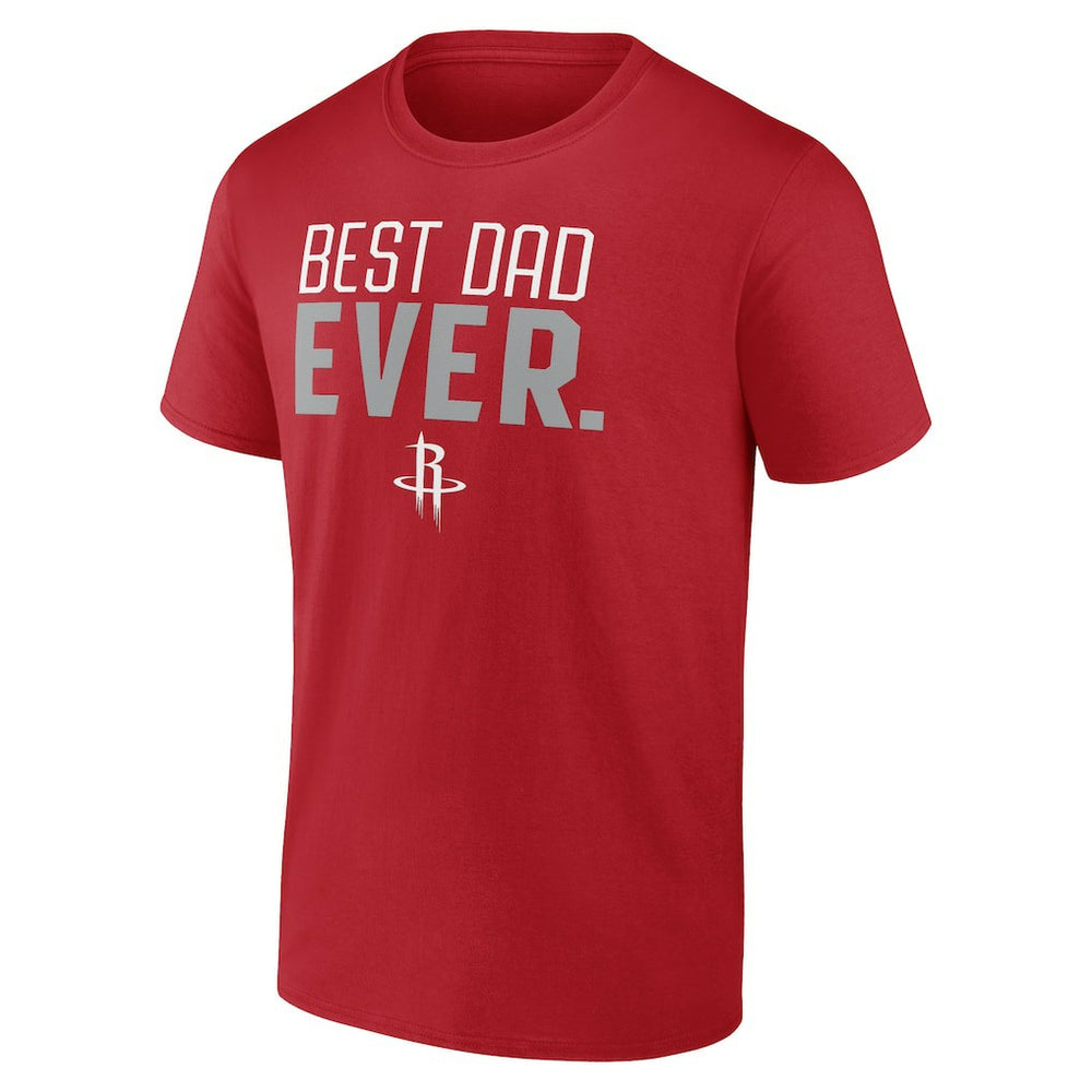 Houston Rockets Best Dad Ever Logo T-Shirt