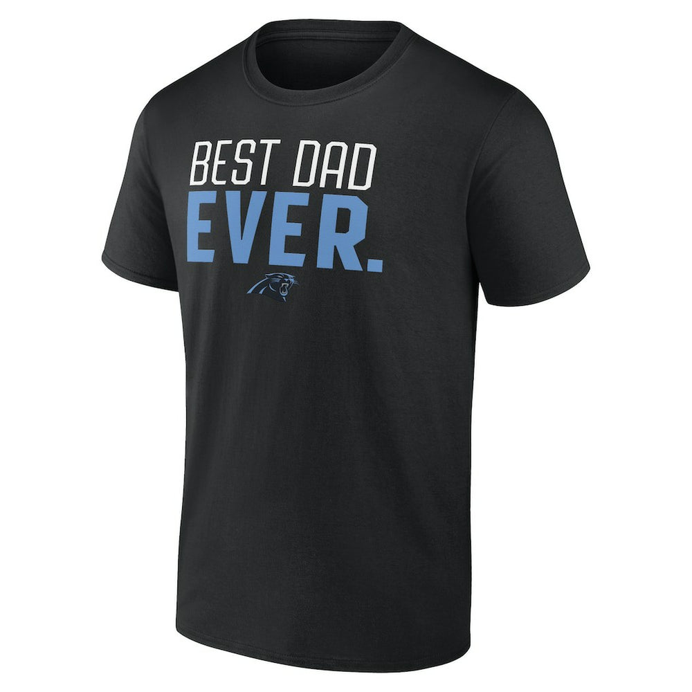 Best Dad Ever Team T-Shirt - Carolina Panthers T-shirts