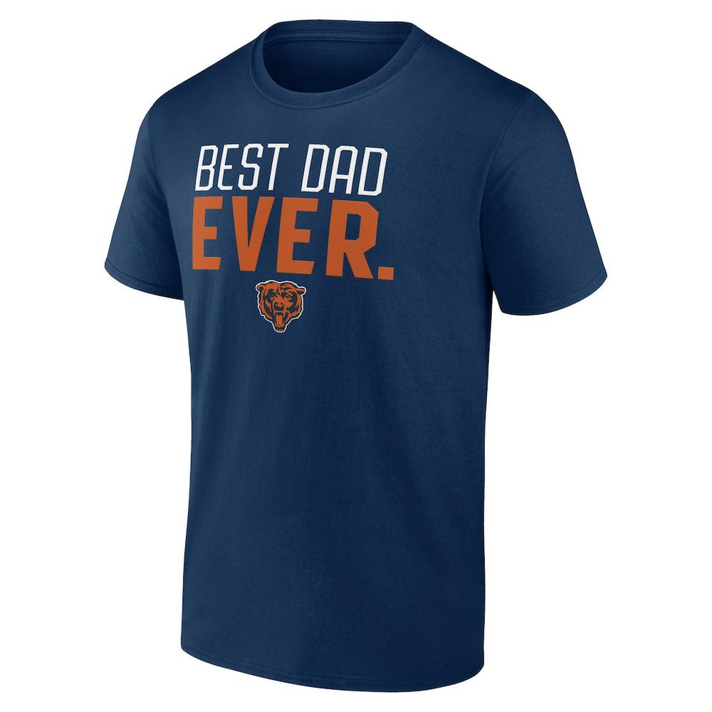 Best Dad Ever Team T-Shirt - Chicago Bears T-shirts