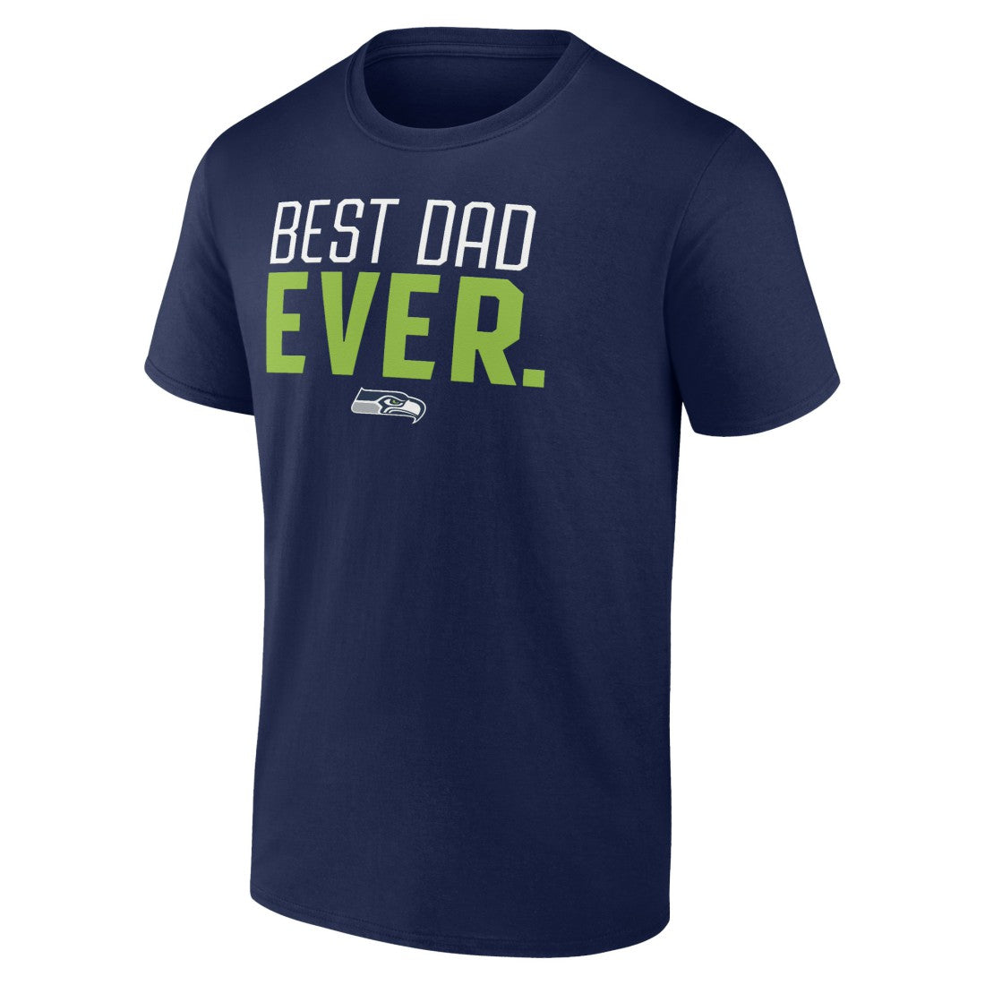 Best Dad Ever Team T-Shirt - Seattle Seahawks T-shirts