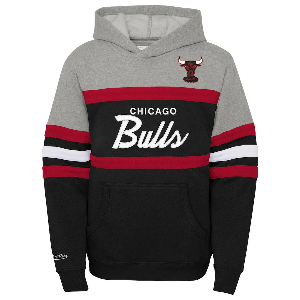 Mitchell & Ness Chicago Bulls Youth Hardwood Classics Head Coach Pullover Hoodie
