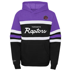 Mitchell & Ness Toronto Raptors Youth Hardwood Classics Head Coach Pullover Hoodie