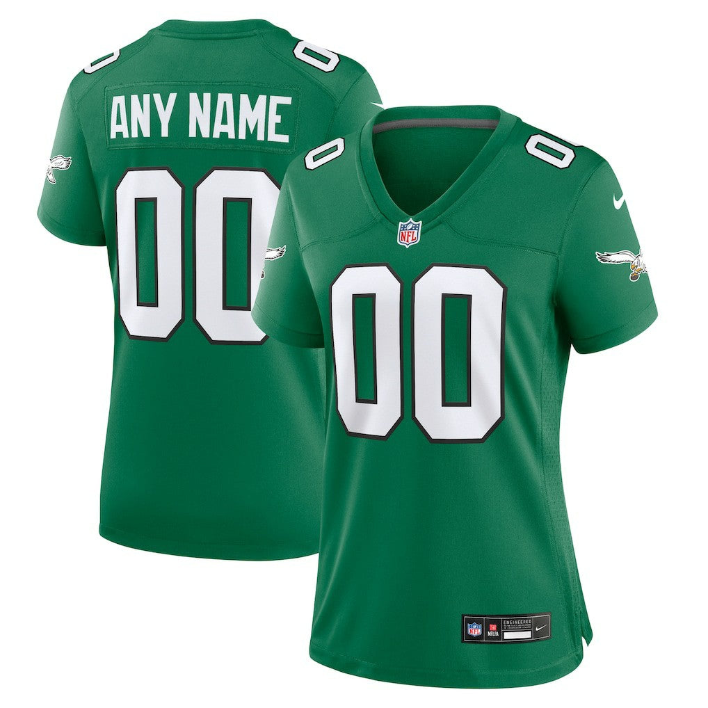 Women's Alternate Custom Game Jersey - Philadelphia Eagles Jerseys