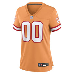 Women's Custom Throwback Game Jersey - Tampa Bay Buccaneers Jerseys