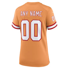 Women's Custom Throwback Game Jersey - Tampa Bay Buccaneers Jerseys
