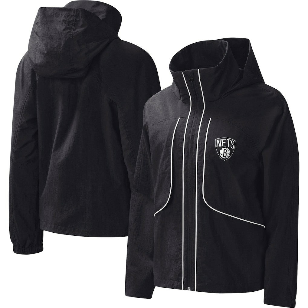 Brooklyn Nets G-III 4Her by Carl Banks Women's Last Shot Full-Zip Hoodie