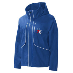Philadelphia 76ers G-III 4Her by Carl Banks Women's Last Shot Full-Zip Hoodie