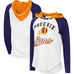 Phoenix Suns G-III 4Her by Carl Banks Women's MVP Raglan Hoodie Long Sleeve T-Shirt