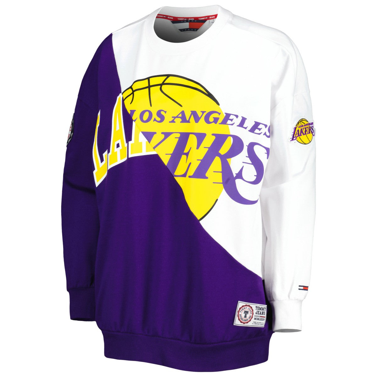 Los Angeles Lakers Tommy Jeans Women's Ariel Pullover Sweatshirt