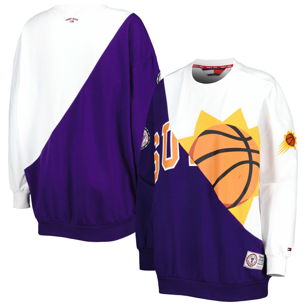 Phoenix Suns Tommy Jeans Women's Ariel Pullover Sweatshirt